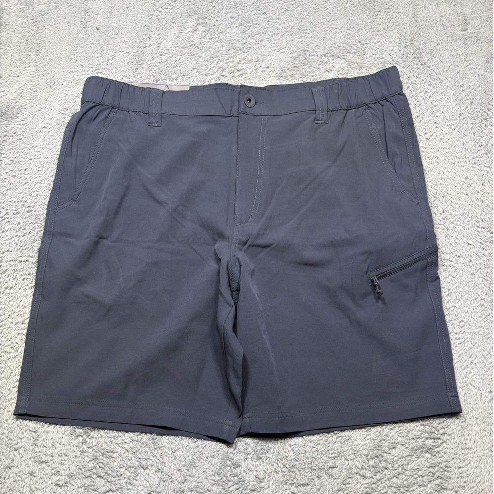 Weatherproof Vintage Tech‎ Shorts Men 36 Blue Performance Regular Fit Stretch 9"